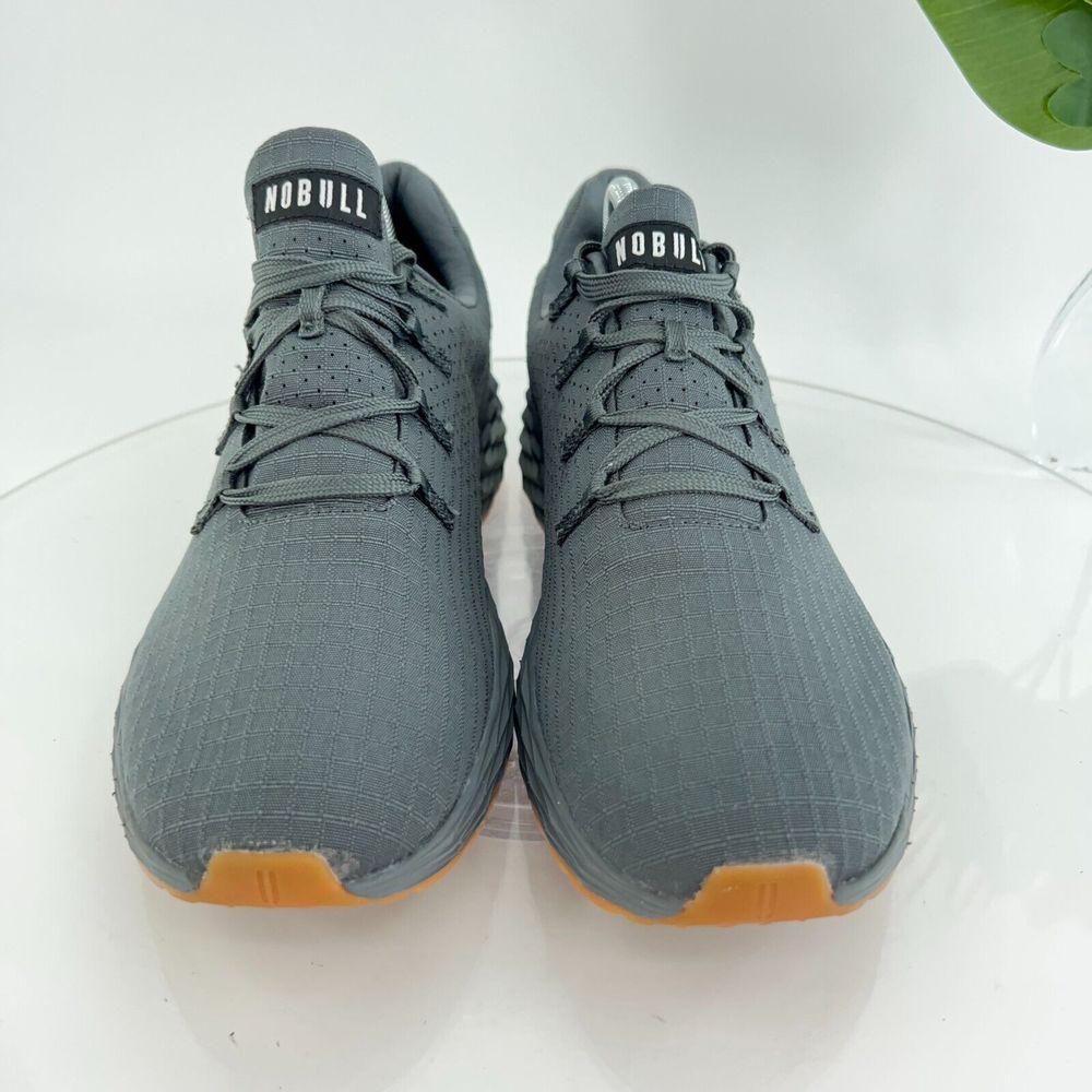 Nobull ALLDAY Ripstop Trainers Men's Size 9 Grey Workout Gym Shoes - Picture 4 of 14